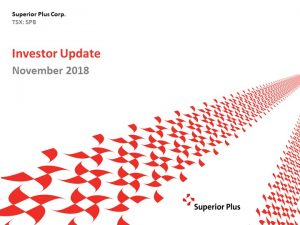 November Investor Update November 26, 2018 (2.11MB – PDF)