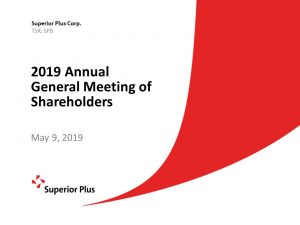 2019 Annual General Meeting of Shareholders May 9, 2019 (1.66MB – PDF)